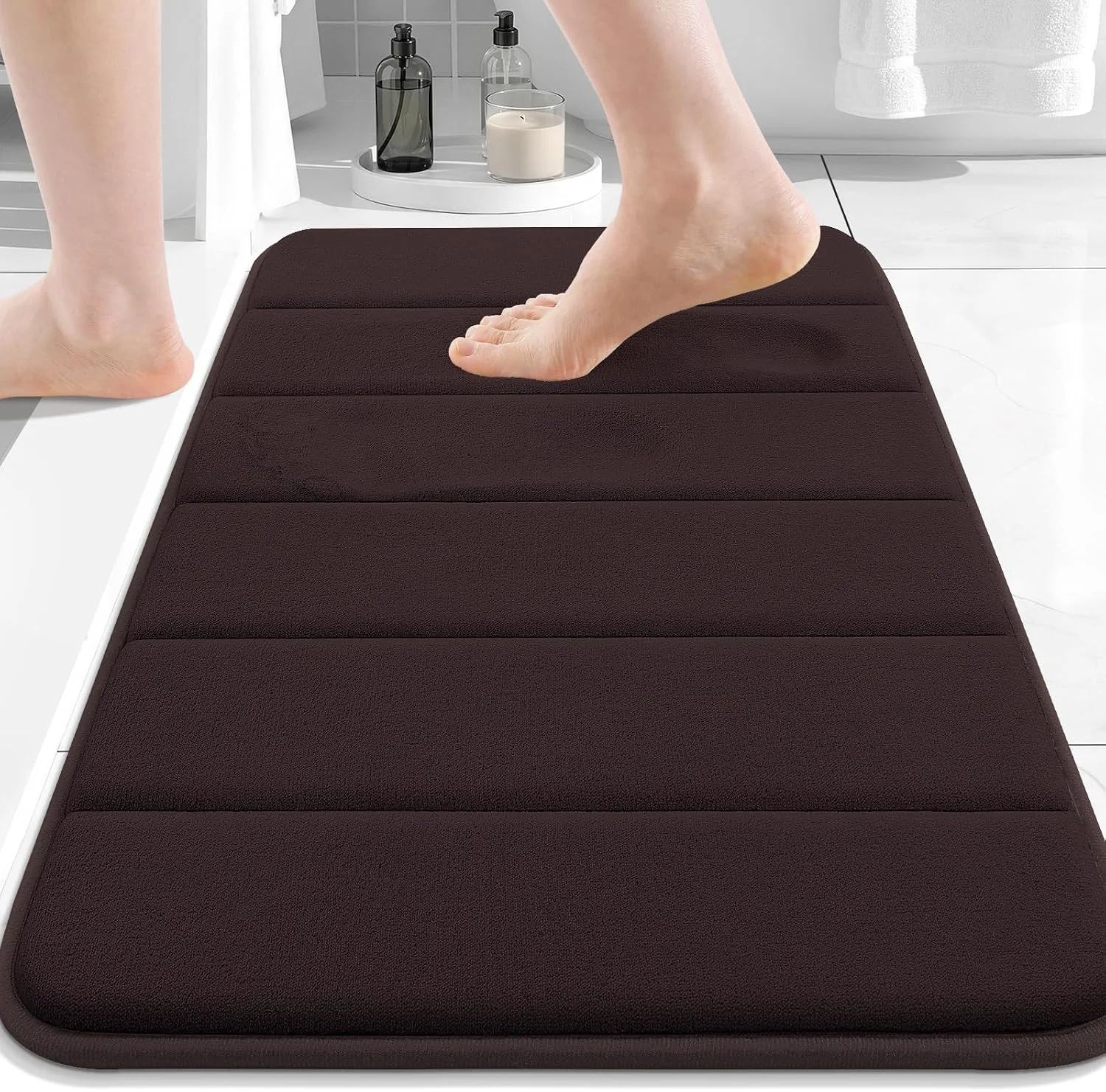 Buganda Alfombra de Baño de Espuma Viscoelástica